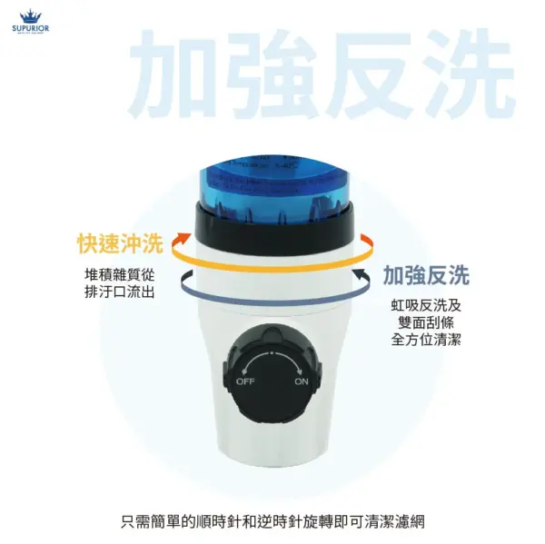 SUPURIOR 前置反洗過濾器 CPF-3-M